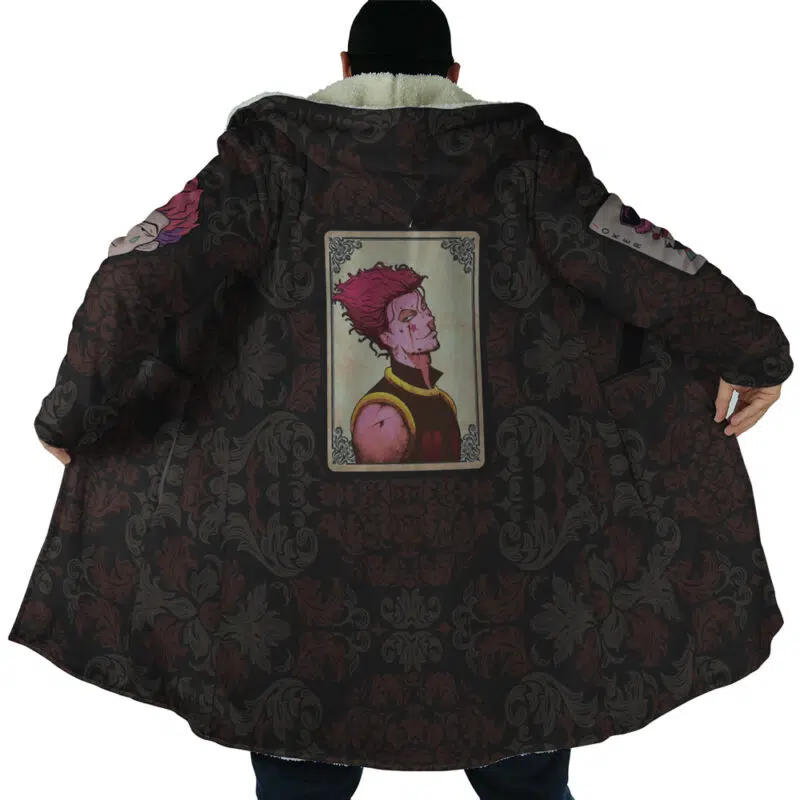 Trippy Hypnotic Eye Hisoka Hunter X Hunter Dream Cloak Coat - Image 6