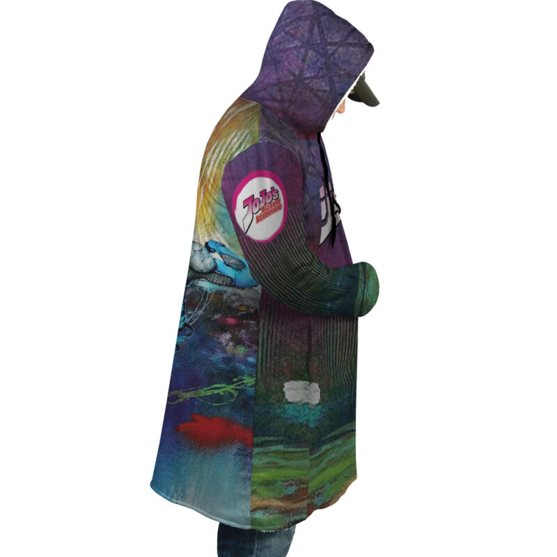 Trippy Jolyne Cujoh Stone Ocean Jojo’s Bizarre Adventure Dream Cloak Coat - Image 3