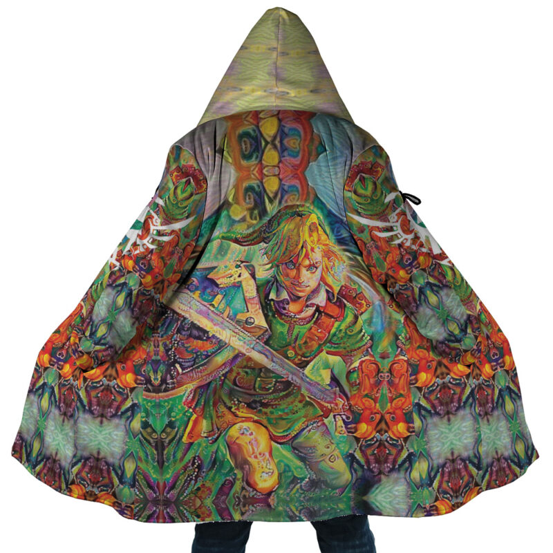 Trippy Link Legend of Zelda Cloak Coat