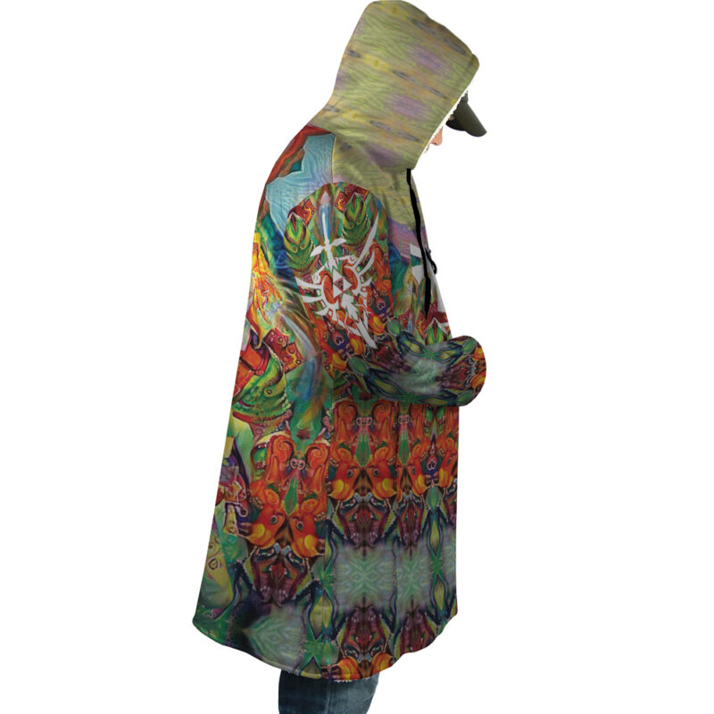Trippy Link Zelda Dream Cloak Coat - Image 3
