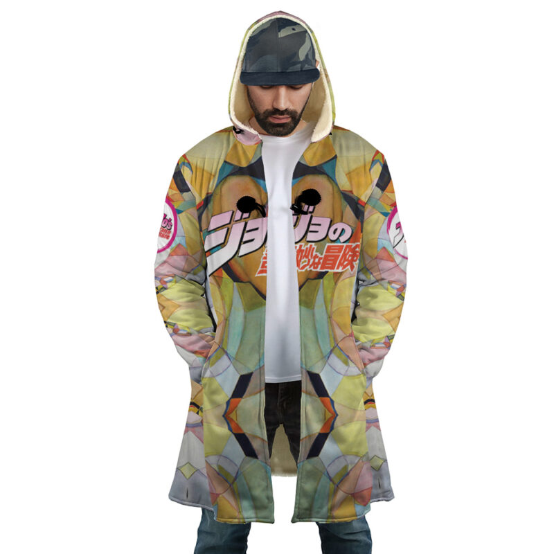 Trippy Melone Babyhead Jojo’s Bizarre Adventure Dream Cloak Coat - Image 2