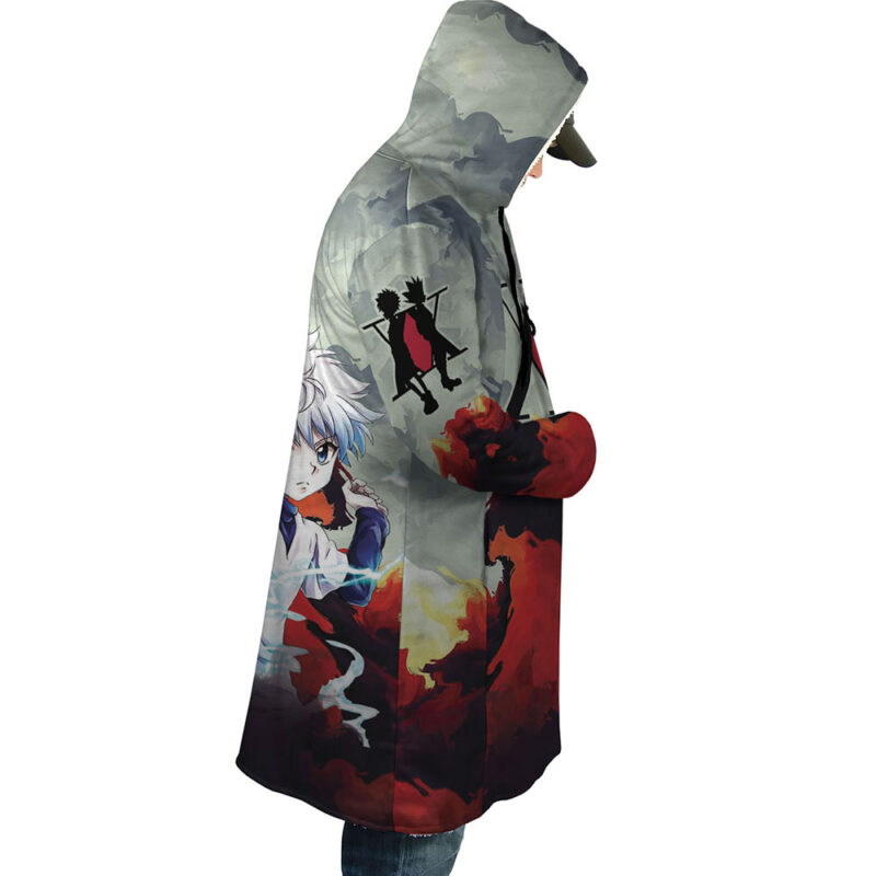 Trippy Power Duo Gon & Killua Hunter X Hunter Dream Cloak Coat - Image 3