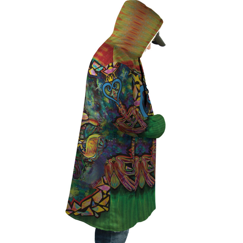 Trippy Sora Kingdom Hearts Dream Cloak Coat - Image 3
