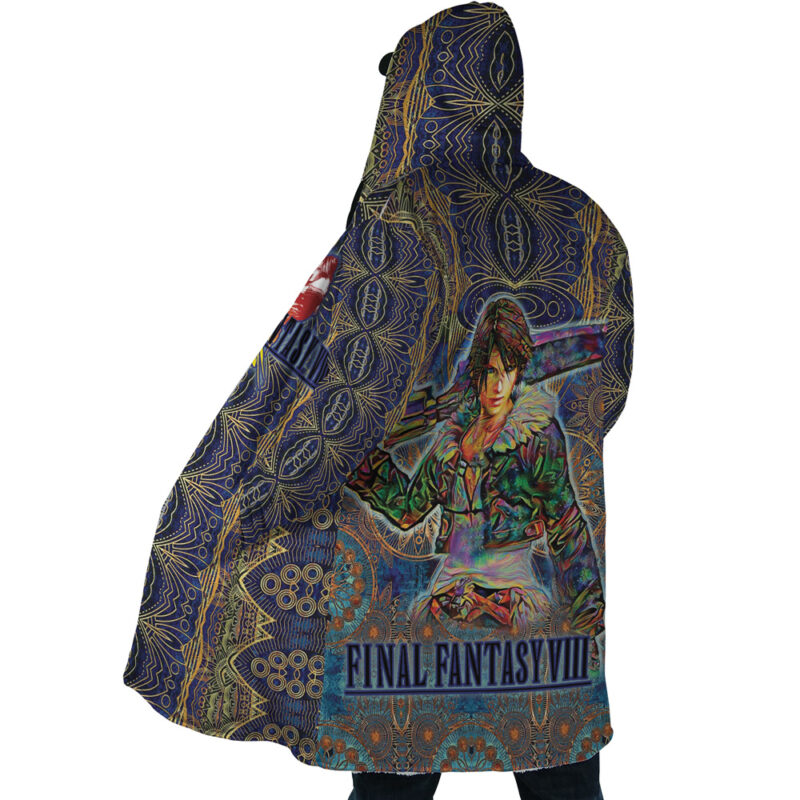 Trippy Squall Final Fantasy 8 Dream Cloak Coat - Image 5