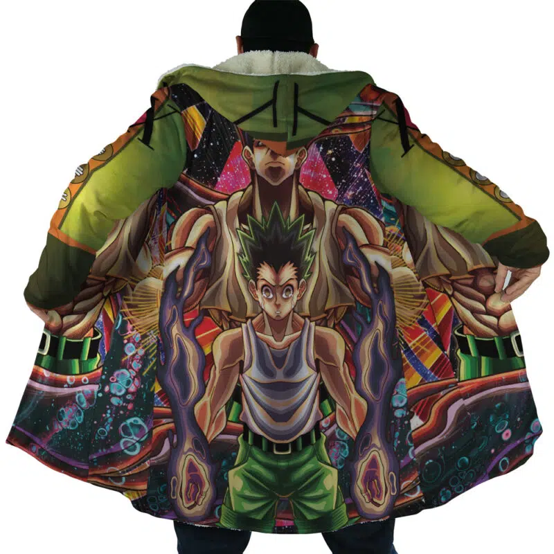 Trippy Gon Freecss Hunter X Hunter Dream Cloak Coat - Image 2
