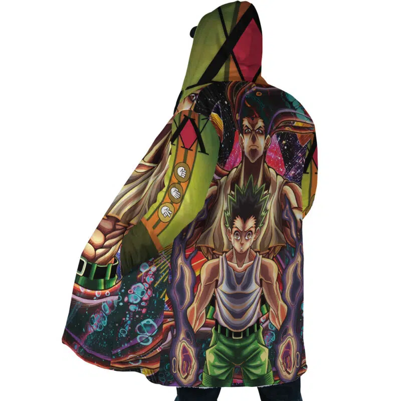 Trippy Gon Freecss Hunter X Hunter Dream Cloak Coat - Image 3