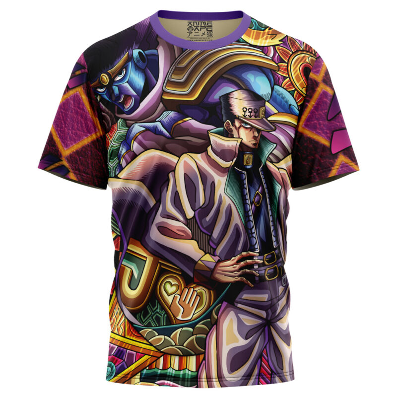 Trippy Jotaro Kujo JoJo's Bizarre Adventure T-Shirt