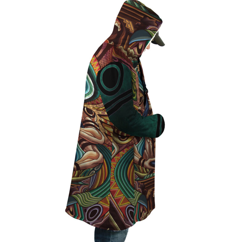 Trippy Ryomen Sukuna Jujutsu Kaisen Dream Cloak Coat - Image 5