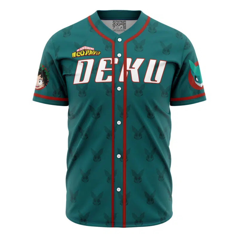 Deku My Hero Academia Baseball Jersey