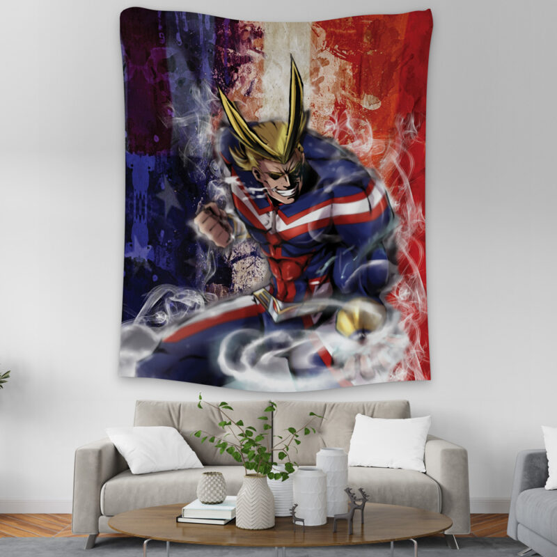 Trippy All Might My Hero Academia Tapestry - Image 2