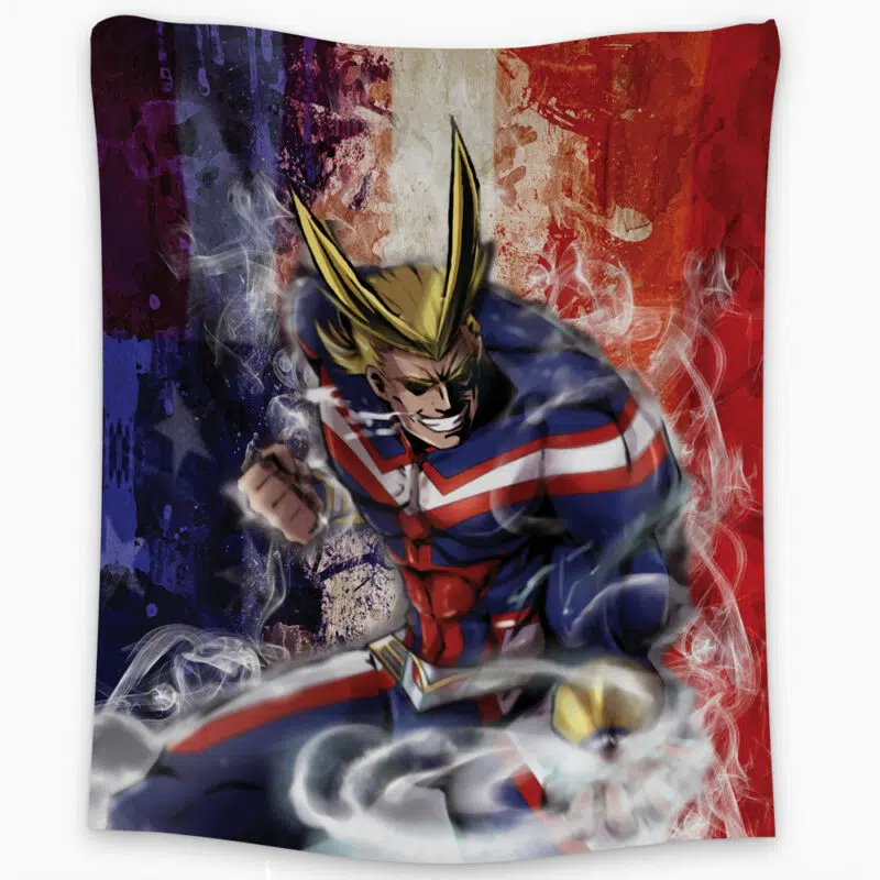 Trippy All Might My Hero Academia Tapestry