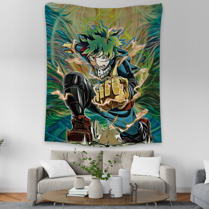 Trippy Deku My Hero Academia Tapestry - Image 2