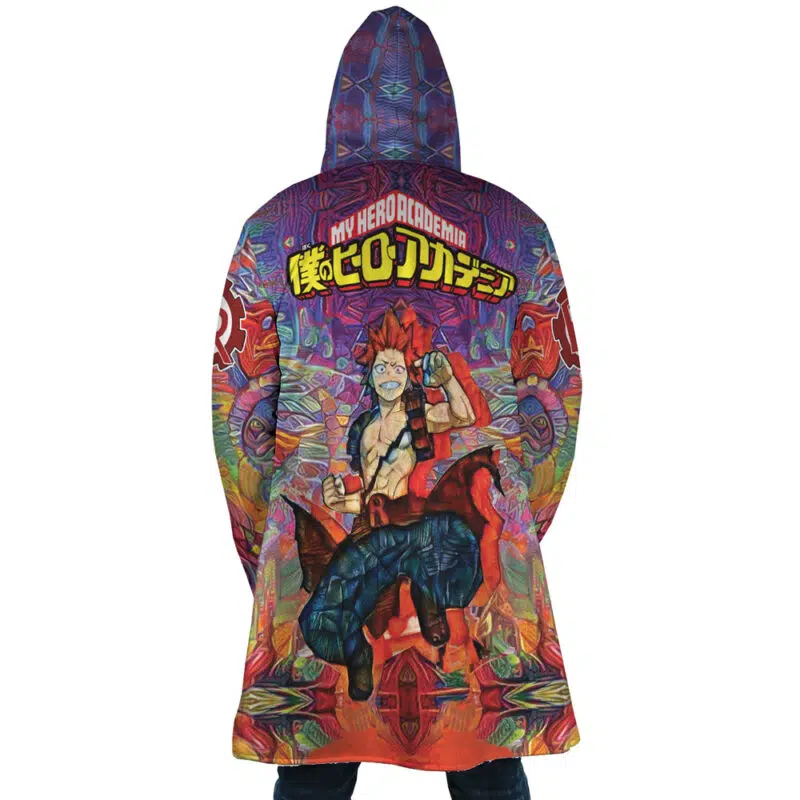 Trippy Kirishima Red Riot My Hero Academia Dream Cloak Coat - Image 5