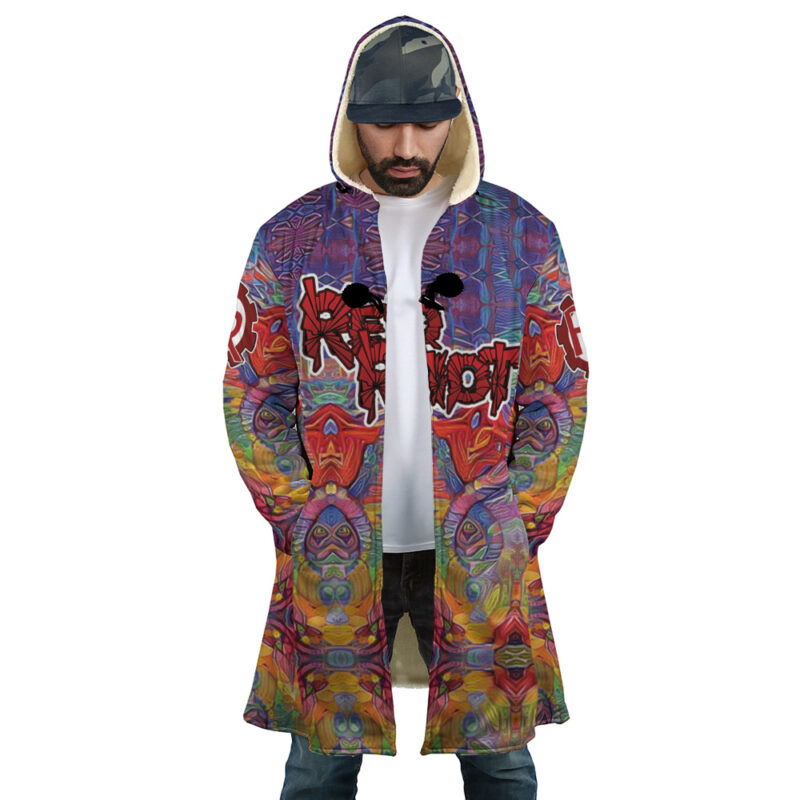 Trippy Kirishima Red Riot My Hero Academia Dream Cloak Coat - Image 2