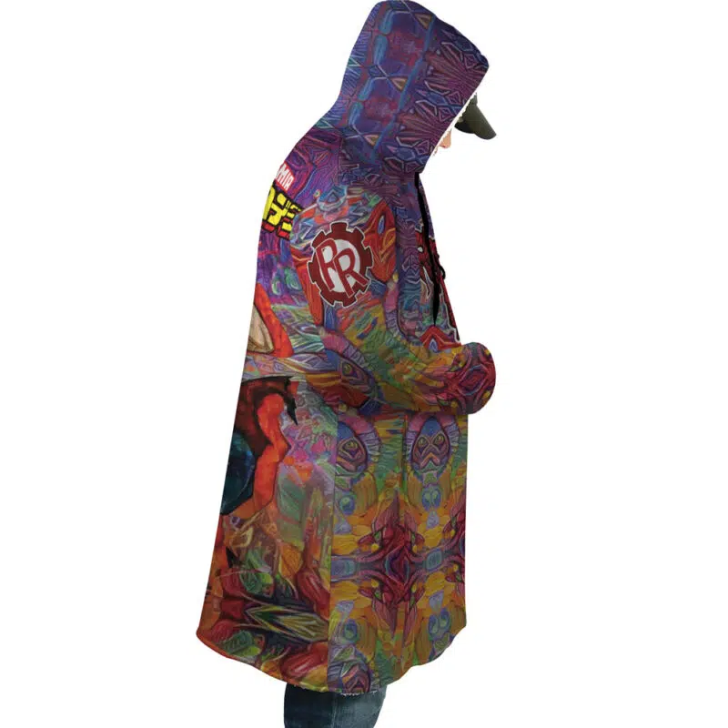 Trippy Kirishima Red Riot My Hero Academia Dream Cloak Coat - Image 3