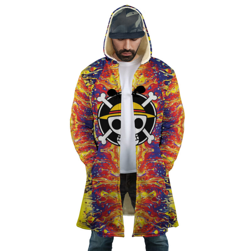 Trippy Luffy One Piece Dream Cloak Coat - Image 2