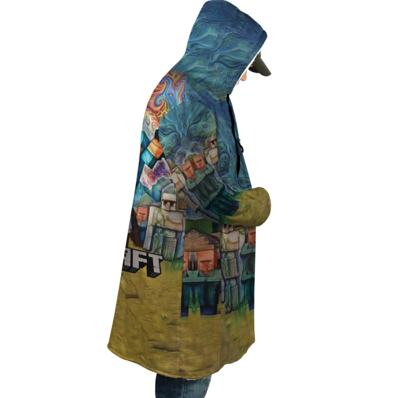 Trippy Minecraft Dream Cloak Coat - Image 3