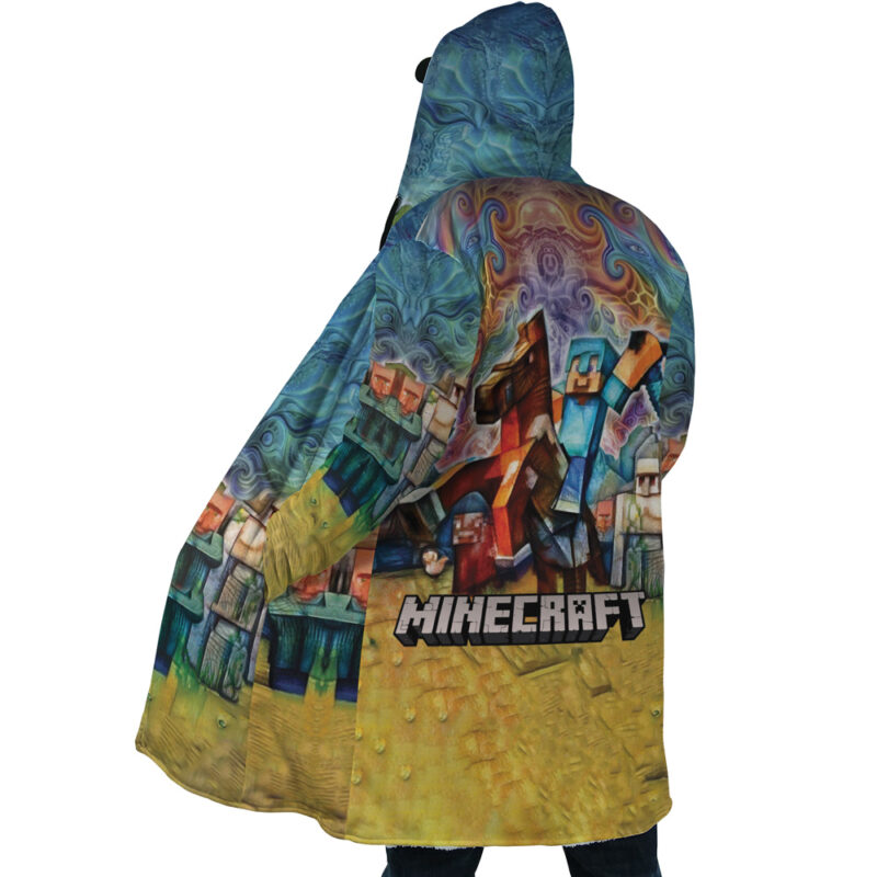 Trippy Minecraft Dream Cloak Coat - Image 4