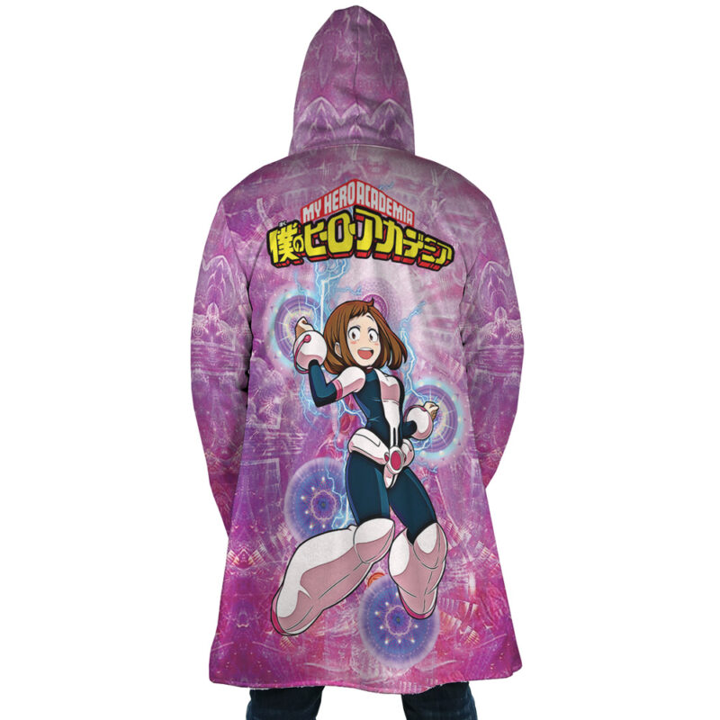 Trippy Uraraka Ochako My Hero Academia Dream Cloak Coat - Image 5