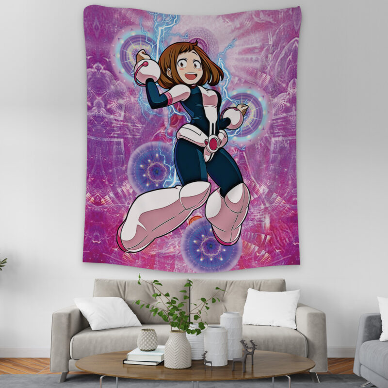 Trippy Uraraka Ochako My Hero Academia Tapestry - Image 2