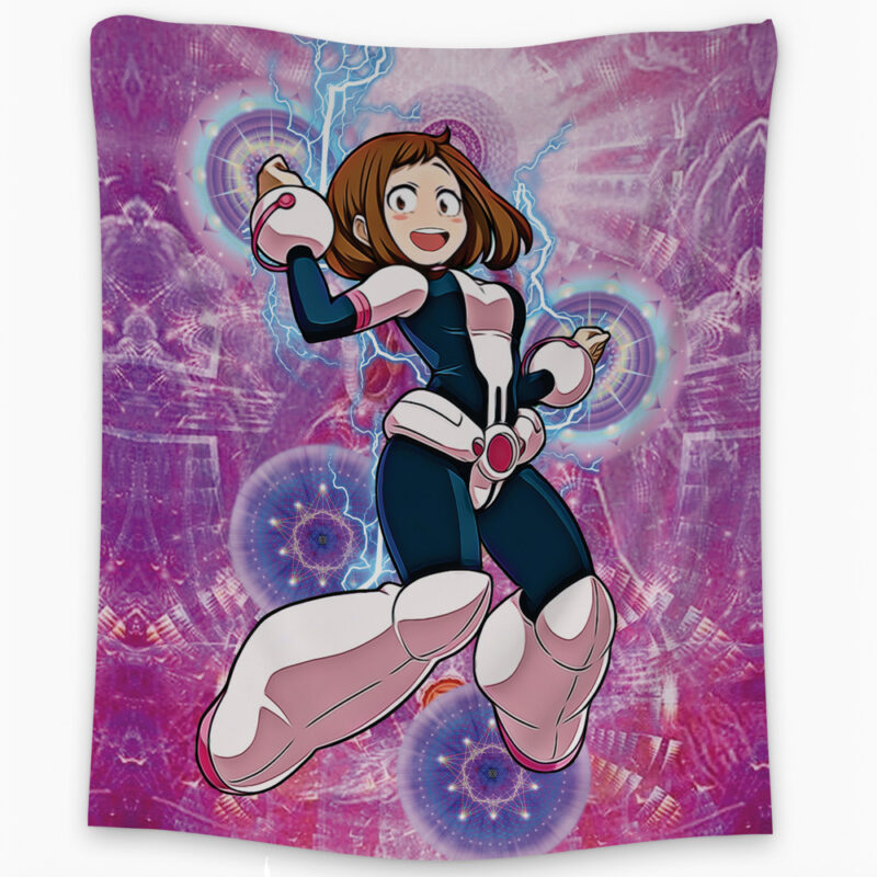 Trippy Uraraka Ochako My Hero Academia Tapestry