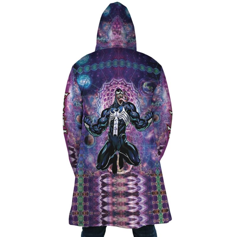 Trippy Venom Marvel Dream Cloak Coat - Image 5