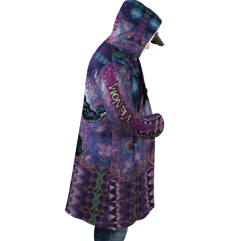 Trippy Venom Marvel Dream Cloak Coat - Image 3