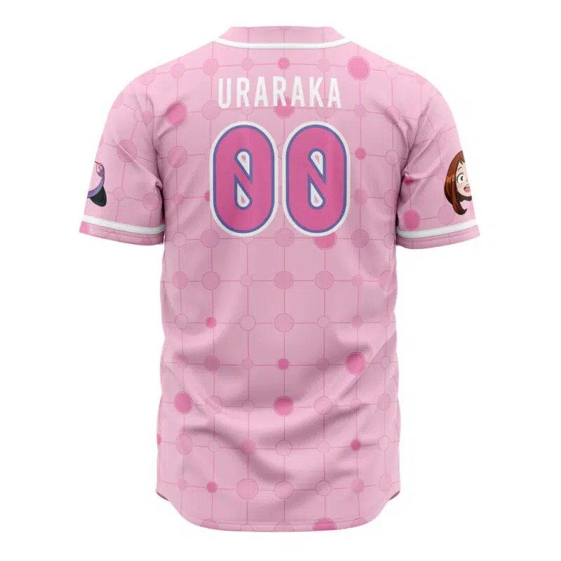 Uraraka Ochako My Hero Academia Baseball Jersey - Image 2