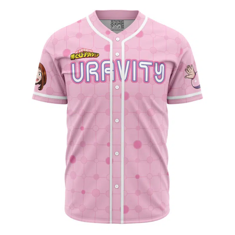 Uraraka Ochako My Hero Academia Baseball Jersey