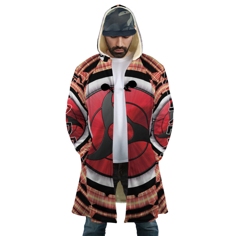 Trippy Meditating Itachi Akatsuki  Dream Cloak Coat - Image 5