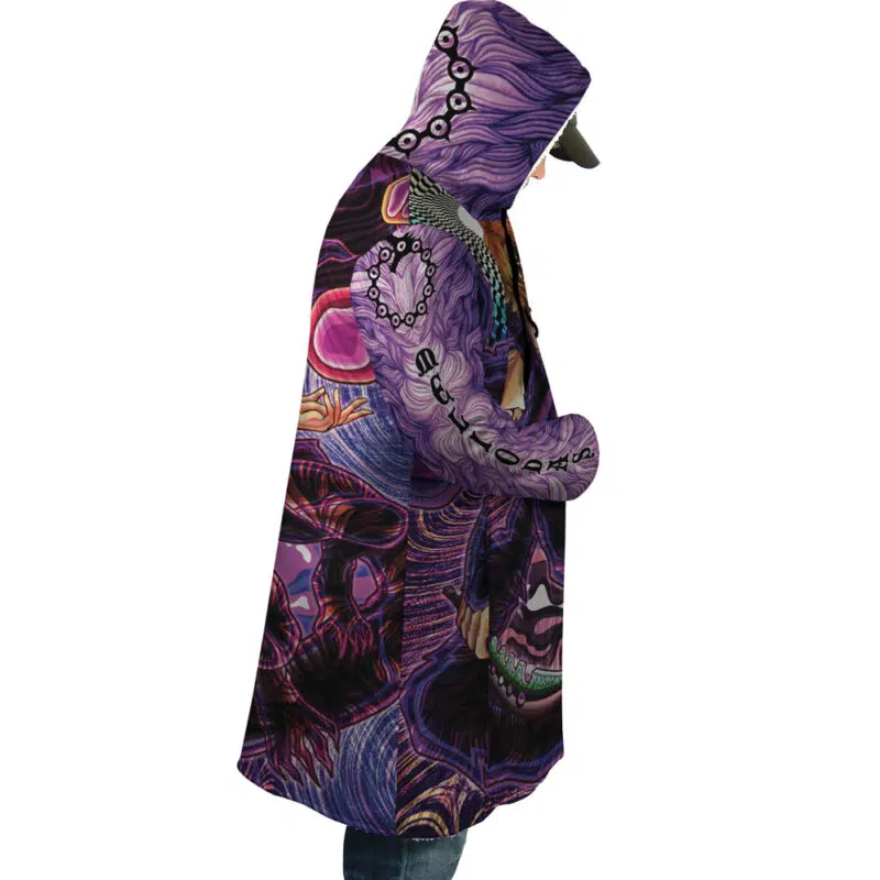 Trippy Meliodas Assault Mode Seven Deadly Sins Dream Cloak Coat - Image 6