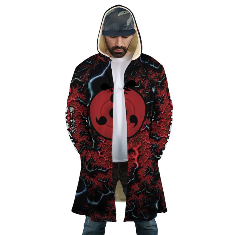Trippy Sasuke Uchiha Shippuden Dream Cloak Coat - Image 2