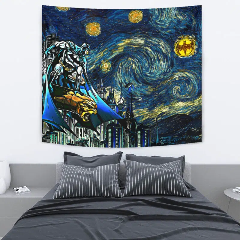 Batman Starry Dark Knight Tapestry - Image 4