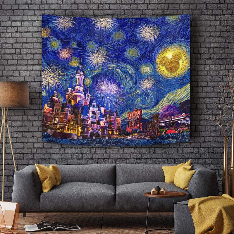 Magical Place Starry Night Tapestry - Image 6