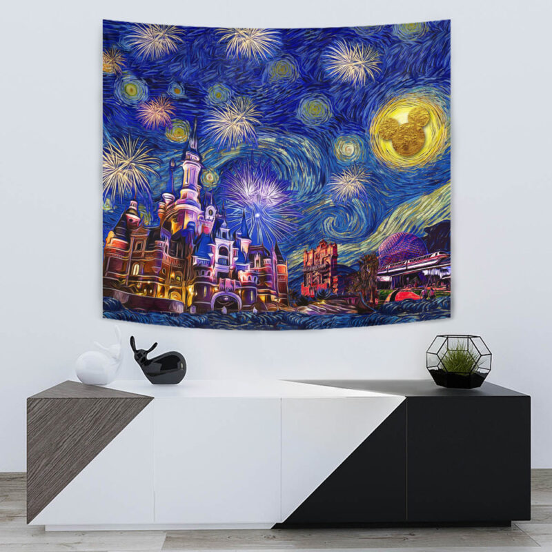 Magical Place Starry Night Tapestry - Image 5