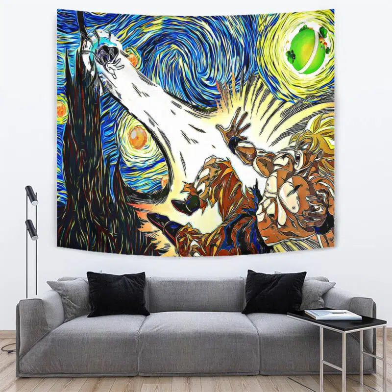 Dragon Ball Z Super Starry Night Tapestry - Image 2