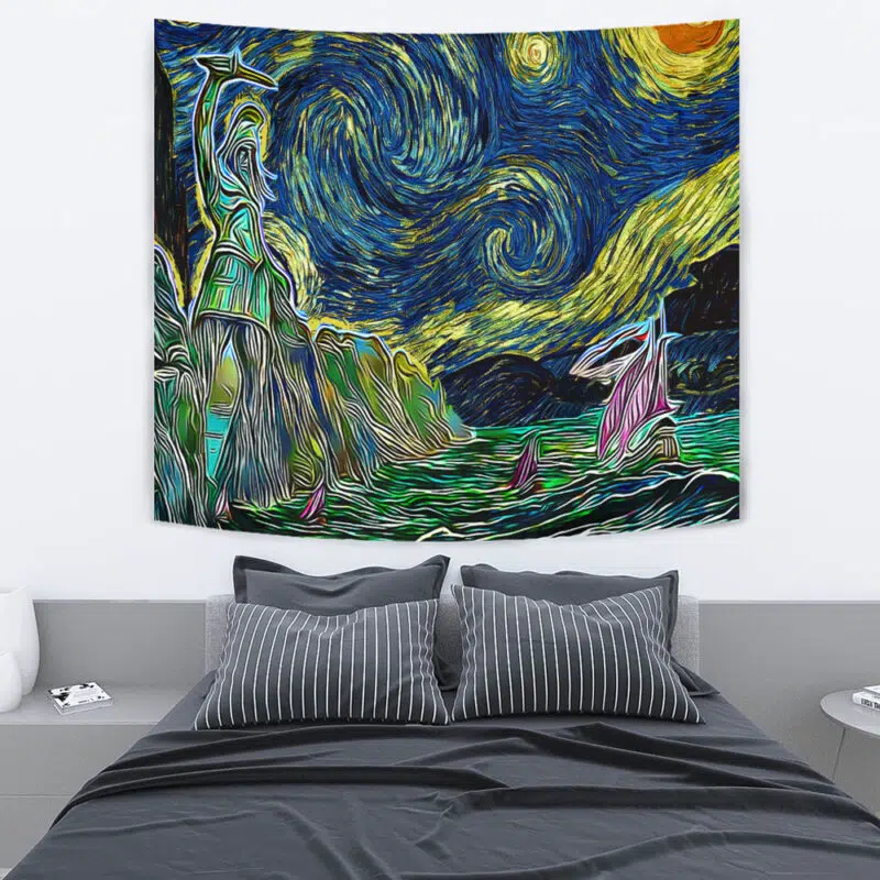 Game of Thrones Starry Night Braavos Tapestry - Image 4