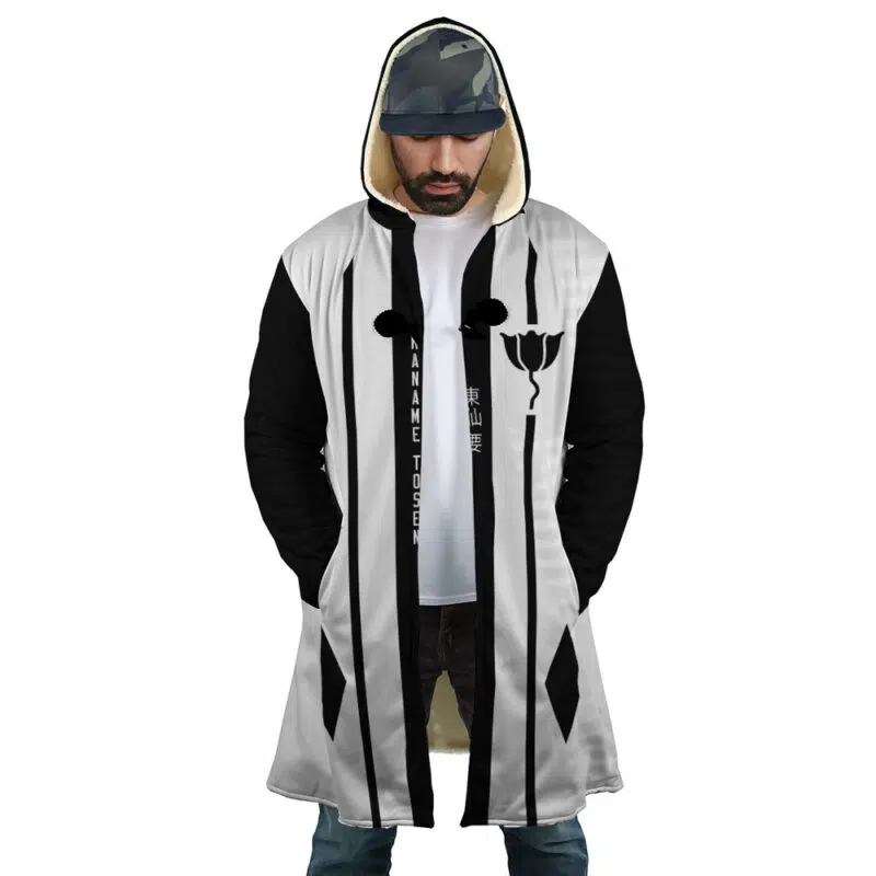Gotei 13 9th Division Captain Kaname Tosen Bleach Dream Cloak Coat - Image 2