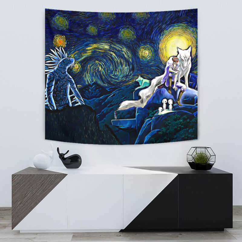 Princess Mononoke Studio Ghibli Tapestry - Image 5