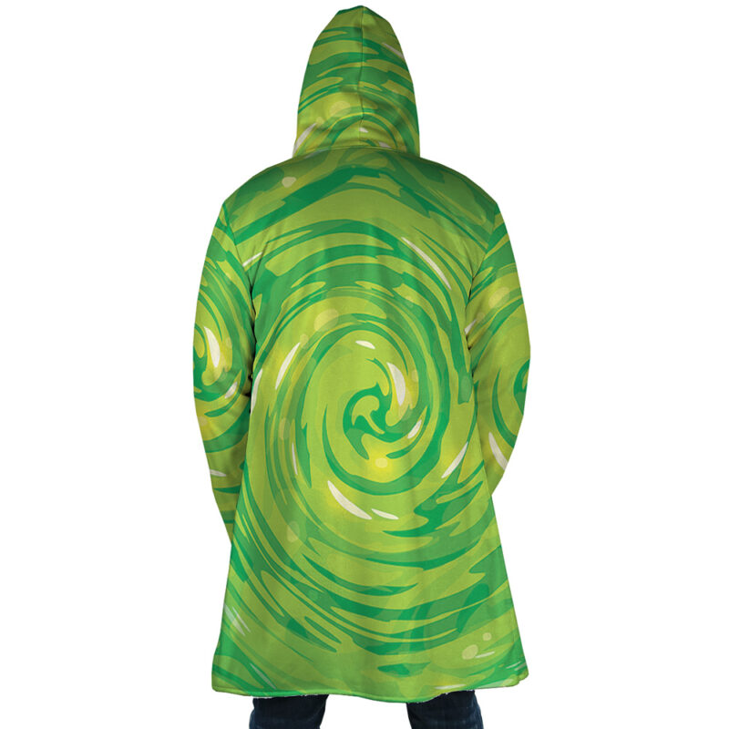 Rick and Morty Portal Dream Cloak Coat - Image 5