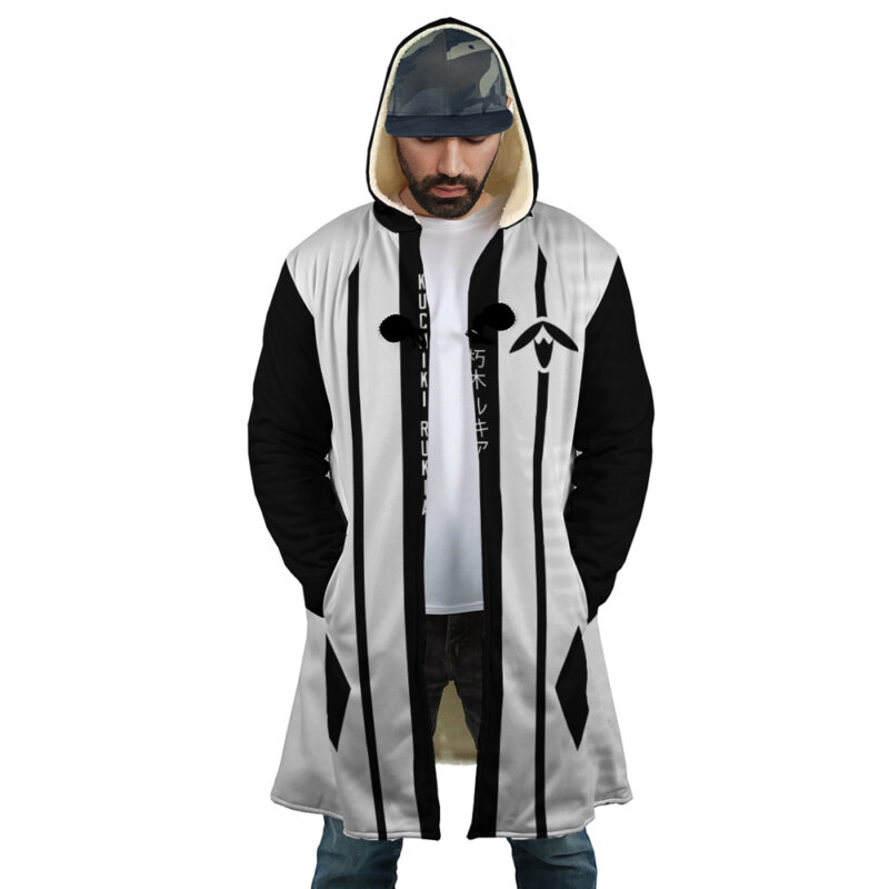 Gotei 13 13th Division Captain Rukia Kuchiki Bleach Dream Cloak Coat - Image 2