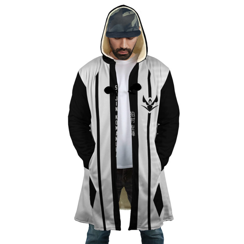 Gotei 13 7th Division Captain Sajin Komamura Bleach Dream Cloak Coat - Image 2