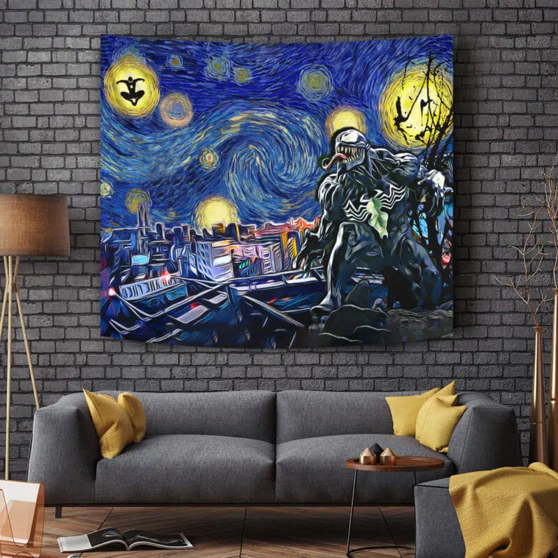 Starry Night Venom Tapestry - Image 6