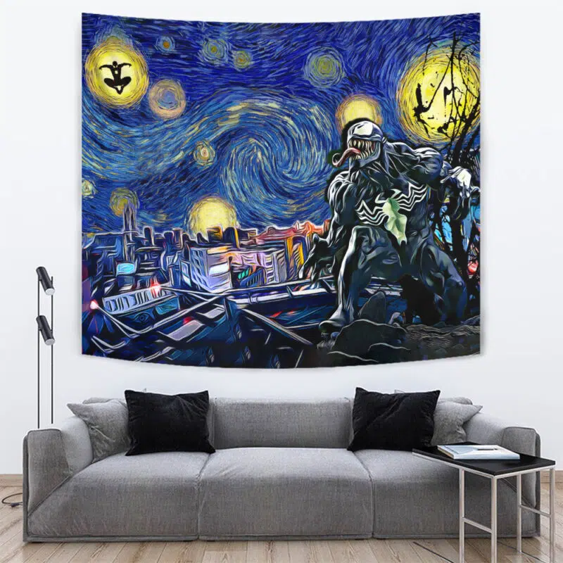 Starry Night Venom Tapestry - Image 2
