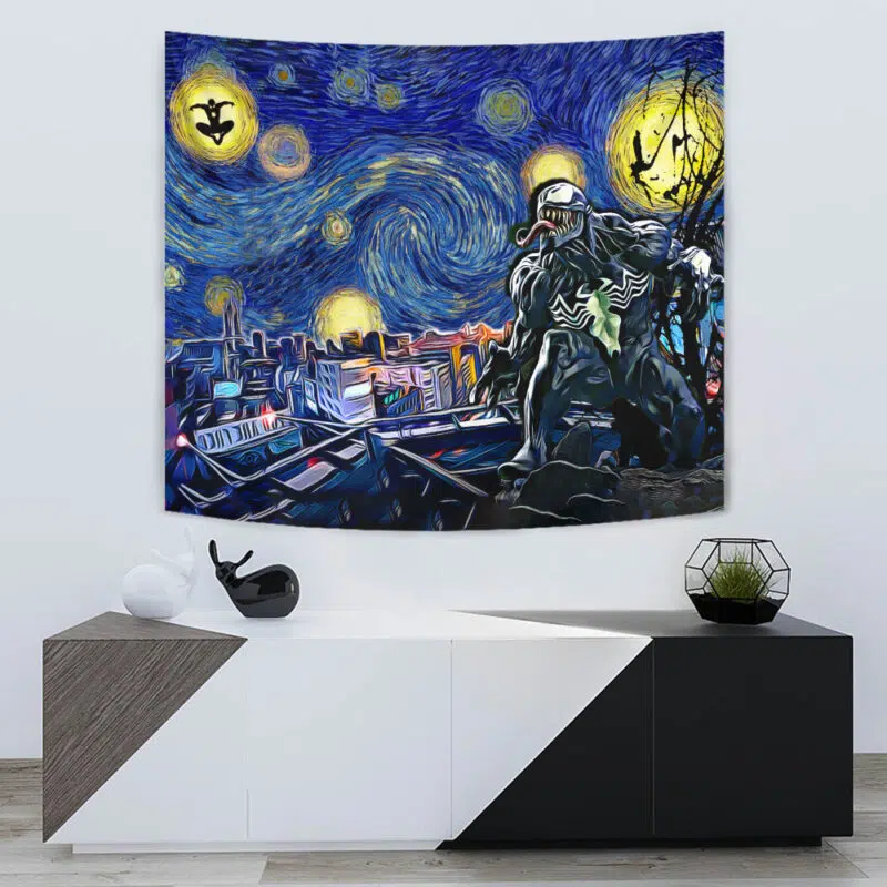 Starry Night Venom Tapestry - Image 5