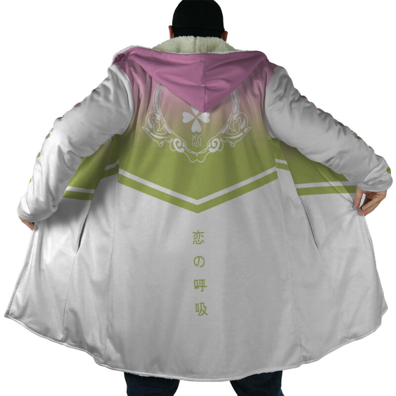 Mitsuri Kanroji Love Hashira Demon Slayer Dream Cloak Coat - Image 6