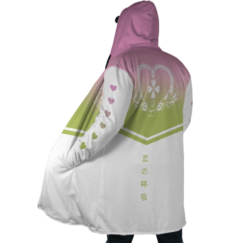 Mitsuri Kanroji Love Hashira Demon Slayer Dream Cloak Coat - Image 4