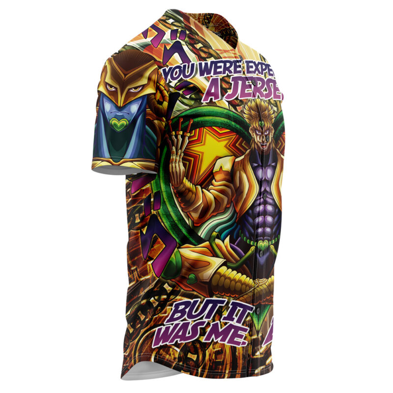 Trippy Medidating Dio It Was Me JoJo's Bizarre Adventure Baseball Jersey Without Piping - Image 2
