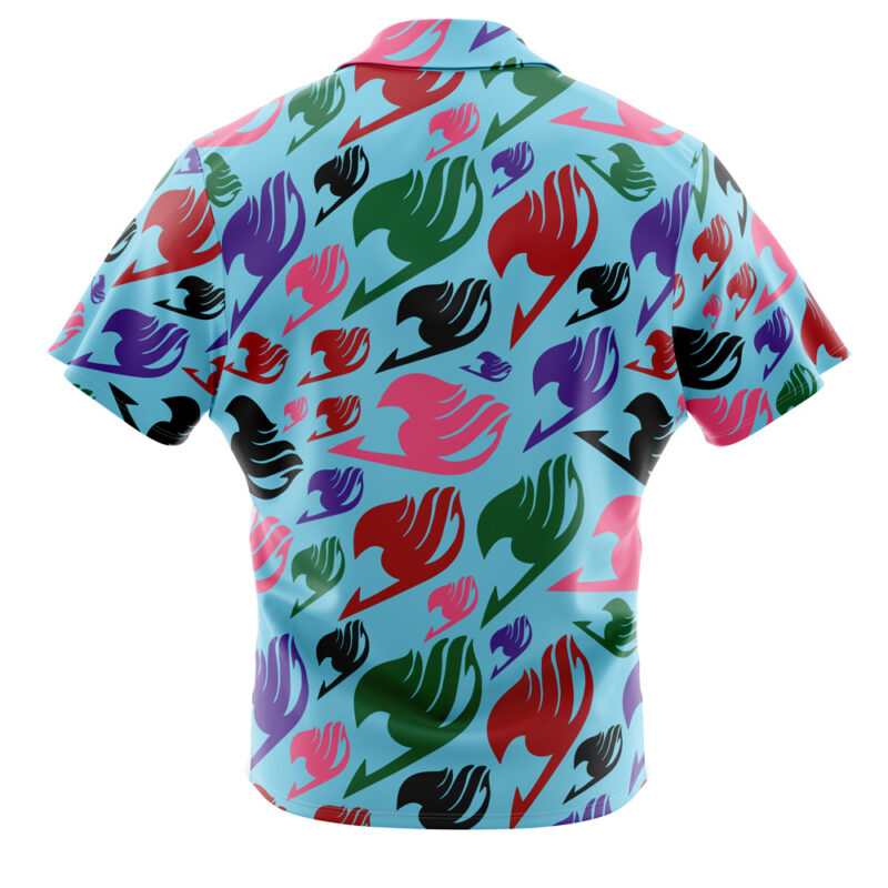Fairy Tail Insignia Fairy Tail Button Up Hawaiian Shirt - Image 2