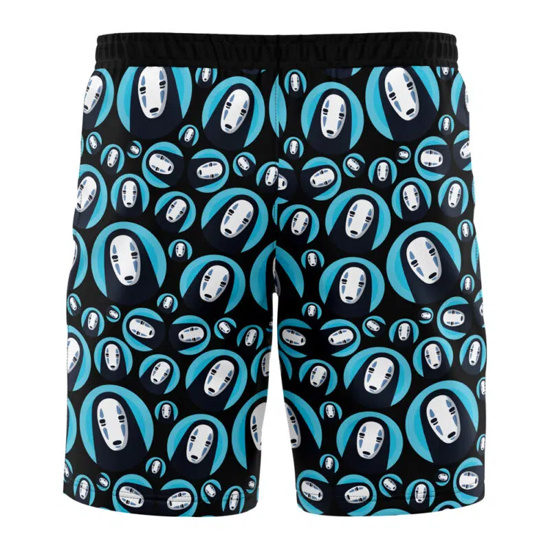No Face Spirited Away Board Shorts Swim Trunks - Image 3